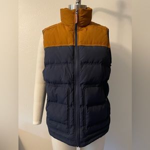 Alpine Design Boulder Co M puffer vest men’s small. Orange and navy
